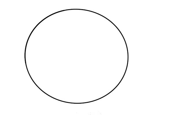 步骤一:先把圆圈画.